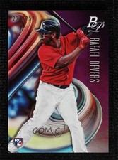 2018 Bowman Platinum Base Purple 224/250 Rafael Devers (Batting) #2 kf4