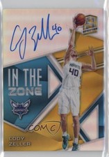 2018-19 Panini Spectra In the Zone Gold Prizm 6/10 Cody Zeller #IZ-CZL Auto 1u6
