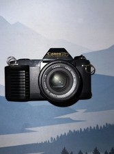 Canon T50 camera with CANON 50mm 1: 1.8 Lens MADE IN JAPAN TESTED WORKING
