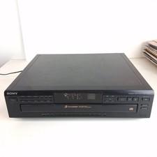 Sony CDP-C250Z 5-disc CD Changer Carousel Player Black 1996