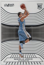2015-16 Panini (Clear Vision) Nikola Jokic Basketball Rookie Card #99