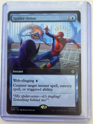 Spider-Sense (Extended Art) #0254 Non-Foil Marvel's Spider-Man NM ENG MTG
