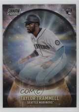 2021 Topps Stadium Club Chrome Crystal Ball Wave Refractor Taylor Trammell 0gy1