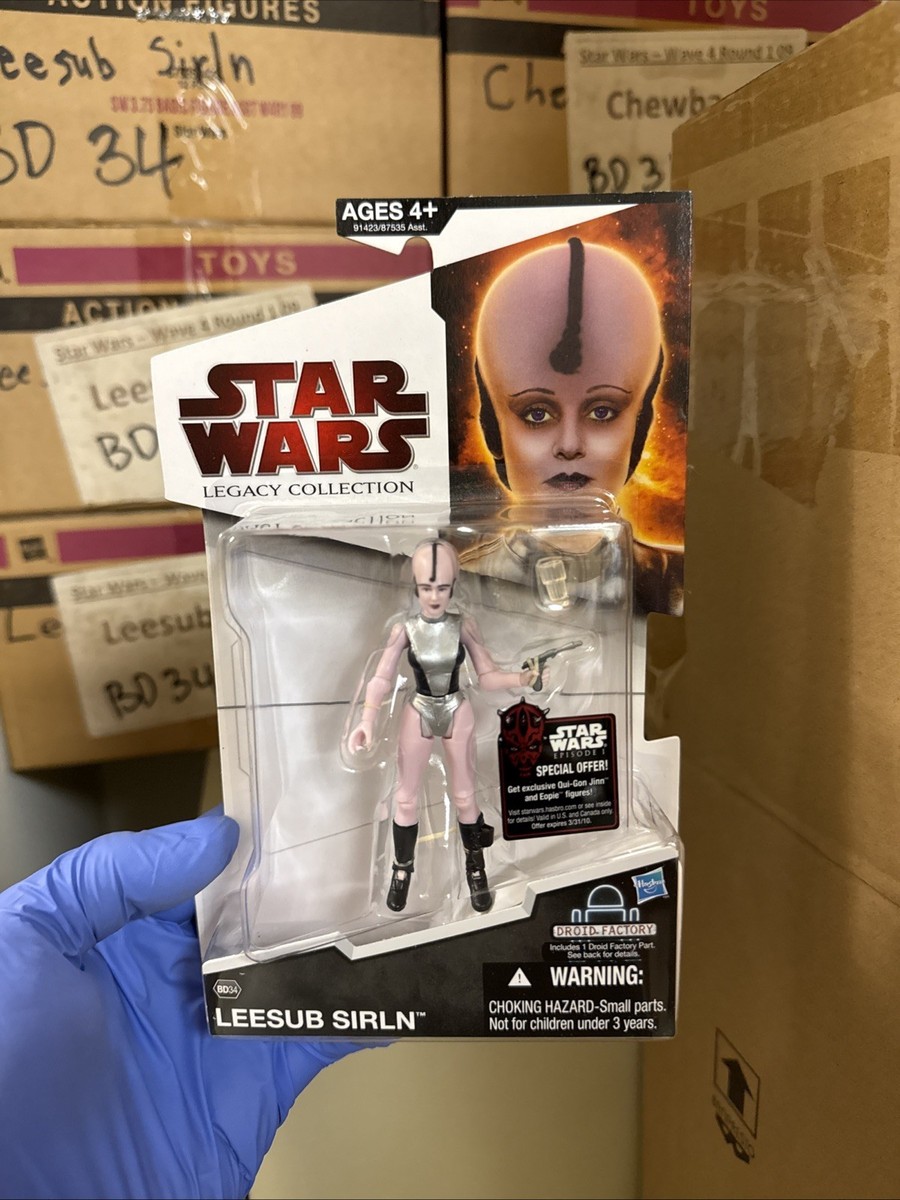 HASBRO STAR WARS LEGACY COLLECTION LEESUB SIRLN BD34 RARE NEW | eBay