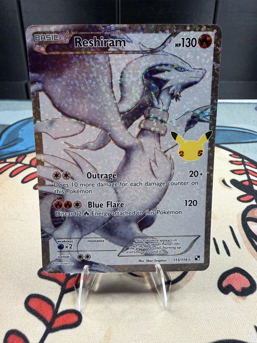 25+ Reshiram 113/114 Celebrations: Classic Collection for sale