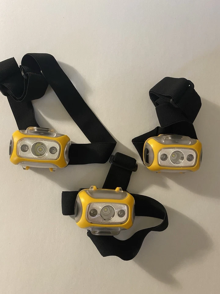 Lot 3 Carhartt Headlamps Headlight Multiple Light Modes, Adjustable Battery Incl - Image 2 of 4