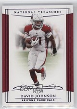 2018 Panini National Treasures Purple 37/50 David Johnson #6 0jr6