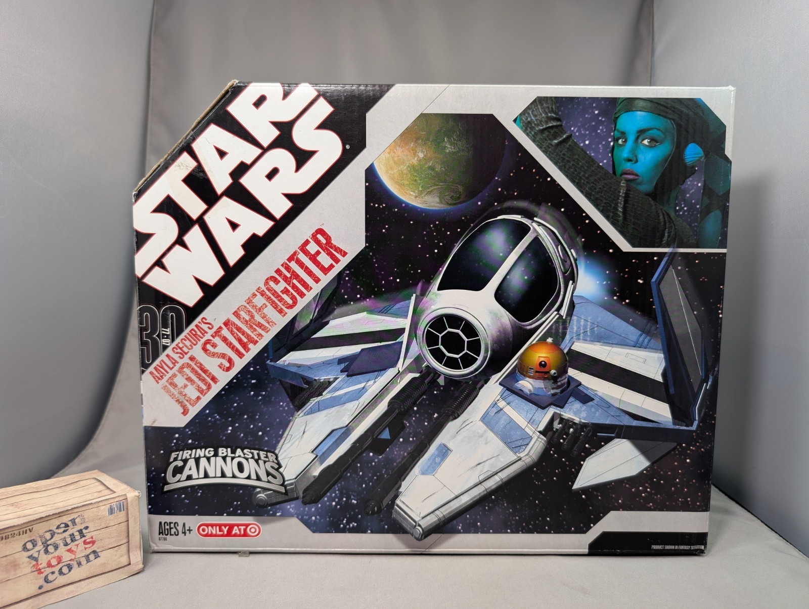 New Star Wars 30th Anniversary Aayla Secura's Jedi Starfighter 2008 Sealed