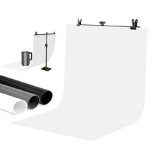 23.6x35.4 In PVC Product Photography Backdrop Kit With Tabletop Stand
