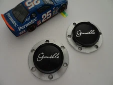 Set of 2 Gianelle Black Custom Wheel Center Cap # 1137H170-S1, HL-064