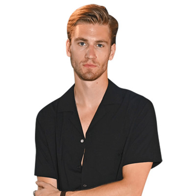 Danny Griffin (Black Outfit) Half Body Buddy Cutout
