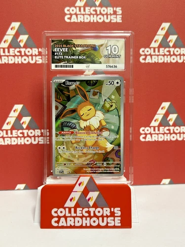 Eevee | 173 | ACE 10 | Prismatic Evolutions ETB Black Star Promo | G20