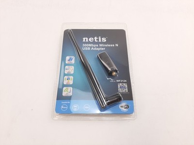 Lot of 10 Netis 300Mbps Wireless N USB Adapter, WF2124, C4*379