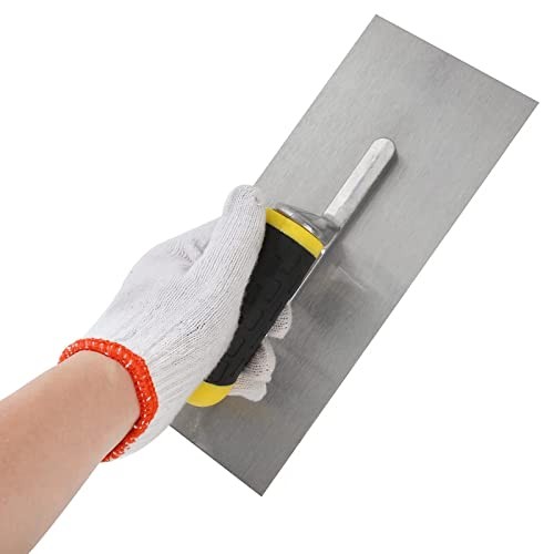 8-Piece Masonry Hand Tool Set Includes Finishing Trowel, Gauging Trowel, 