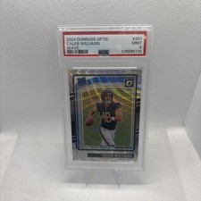 2024 Panini Optic Wave SP #201 Caleb Williams Rookie RC /300 PSA 9 🐻  