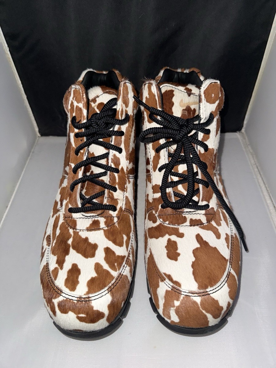Nike Goadome Air Max ACG Boot Pony Hair Pack Brown Cow Print  display picture 2