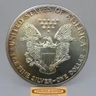 1986 American Silver Eagle 1 oz .999 Silver, Toned - #C59469NQ