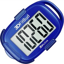 3D FitBud Simple Step Counter Walking 3D Pedo...