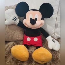 Disney Mickey Mouse Large 26 " Plush Toy - Black, Red, Yellow