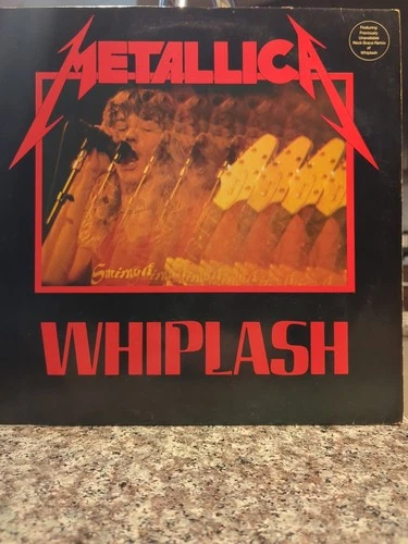 Metallica Whiplash 1984 Vinyl Megaforce Original