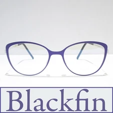 Blackfin BRIDGEHAVEN BF825 869 Eyeglasses Women's Oversized Square Reflex Violet
