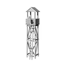 LYT48205 1/48 Car &Railroad Accessory Props Scenery Building Lookout Tower