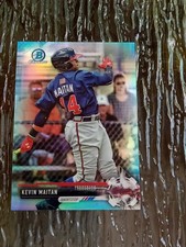 2017 Bowman Draft Chrome Sky Blue Refractor /399 Kevin Maitan #BDC-160
