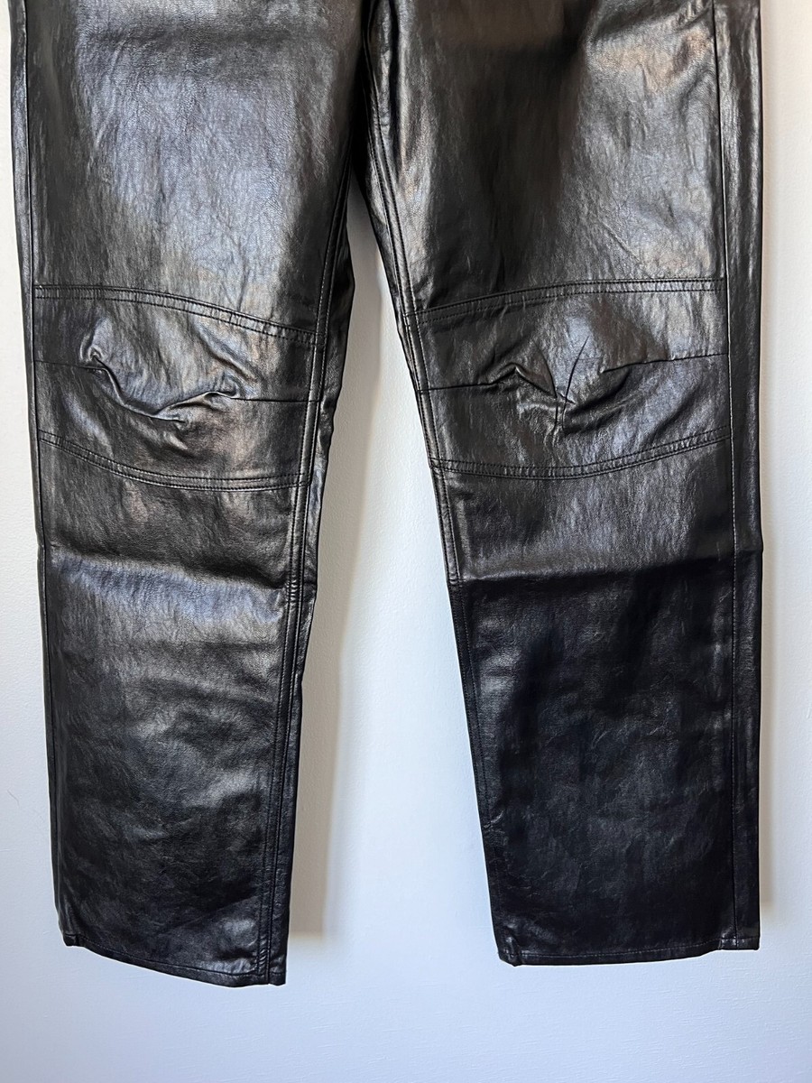 Our Legacy Formal Moto Cut Faux Leather Pants - Size 31 Our Legacy Formal Moto Cut Faux Leather Pants - Size 31
