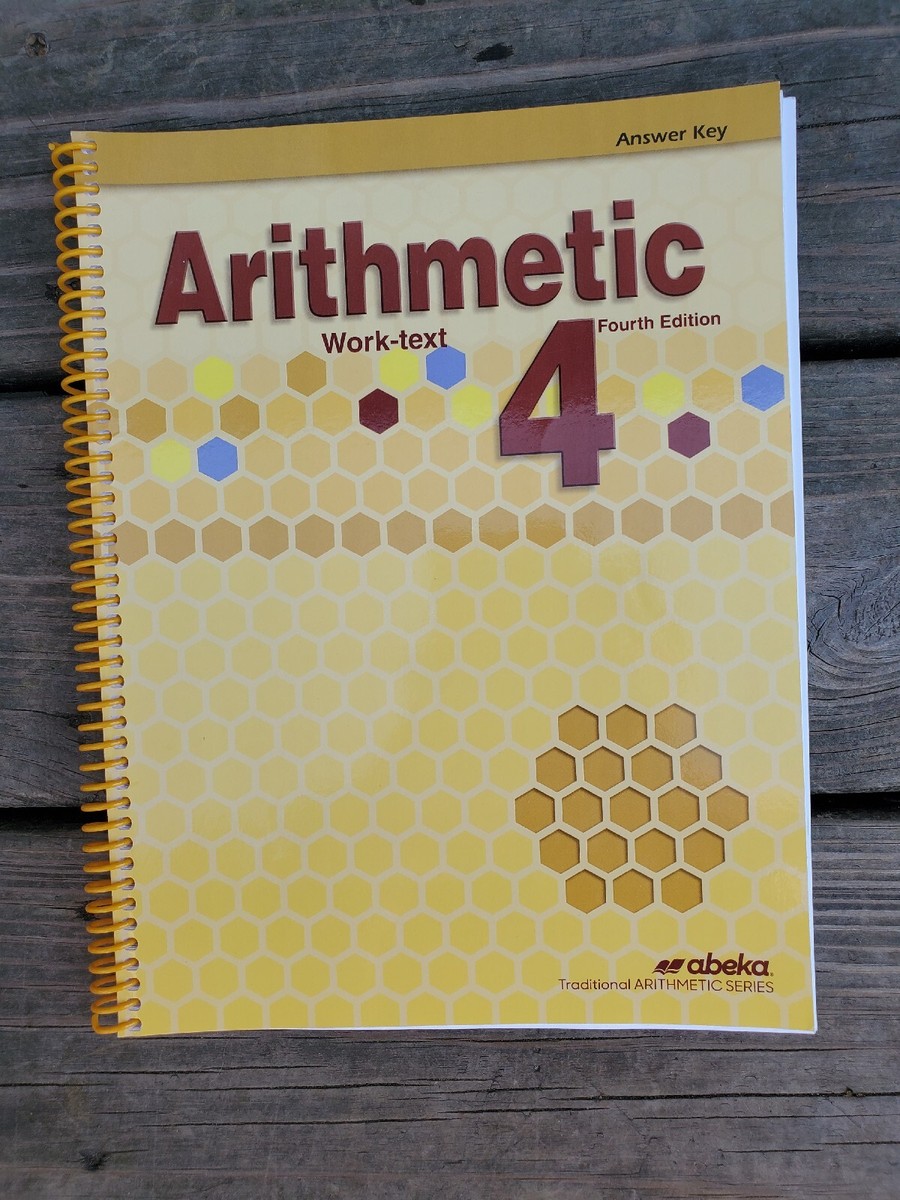 Abeka 4th Grade Arithmetic Work-text Answer Key