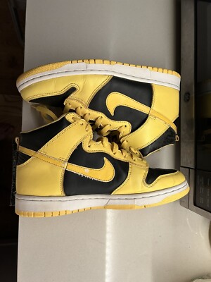 Size 9 - Nike Dunk High LE Black - 630335-071 | eBay