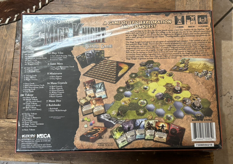Mage Knight – Gioco Da Tavolo Di Vlaada Chvátil (WizKids) – Edizione 2011 – Nuovo Sigillato - Foto 2