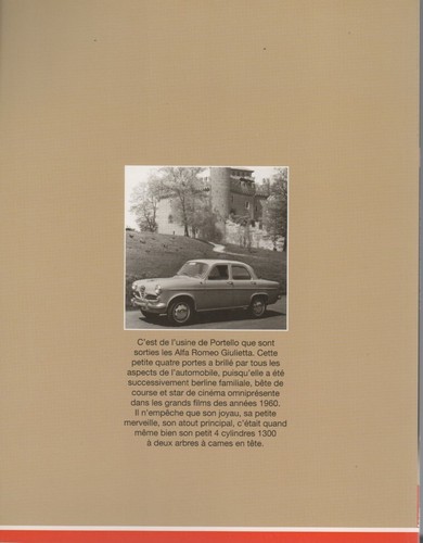 LES CLASSIQUES DE L'AUTOMOBILE 81 ALFA ROMEO GIULIETTA TI 1958 GIULIETTA SPIDER - Bild 2 von 2