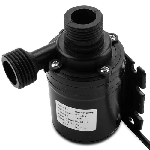 Mini Water Pump Quiet 12V 800L/H USB Brushless Motor Submersible Pool Water Pump - Picture 12 of 14