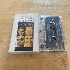 THE COUNTRY HALL OF FAME Legends Music Cassette tape