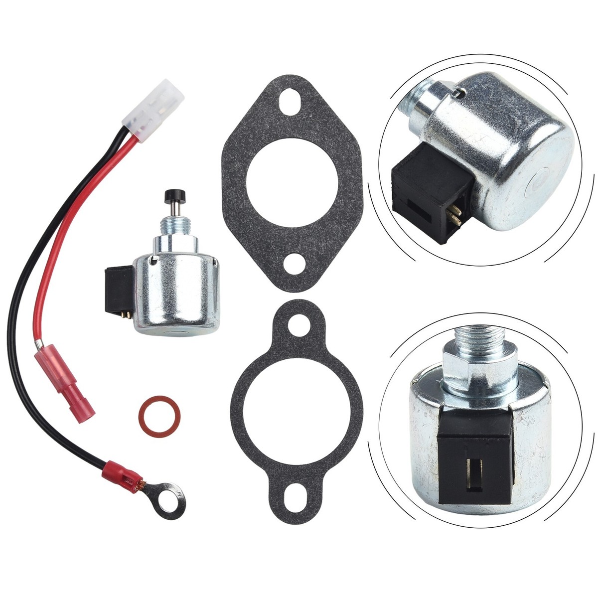 Marddpair CH730 Vergaser-Kraftstoffabsperrmagnet – Ersatz Für Kohler 2475701, Passt CH18-CH25 & CH620-CH740 Motoren