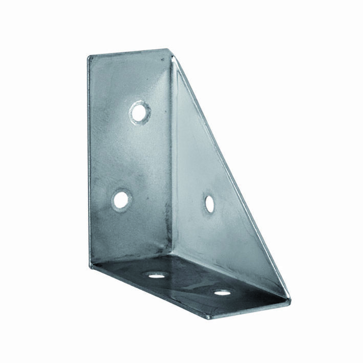 Angle Brackets Brace L Shape Corner Connector Shelving Fixing Supports x 10 pcs