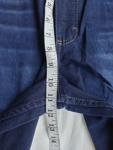 Lee Womens Size 18P Petite Blue Straight Leg Denim Jeans - Picture 7 of 15