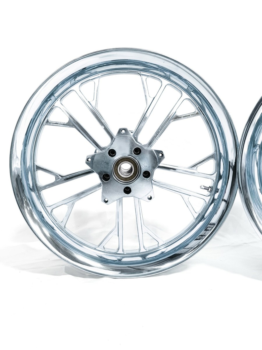 ZX14 300 FAT TIRE CHROME KILO WHEELS 2012-2020 KAWASAKI NINJA ZX