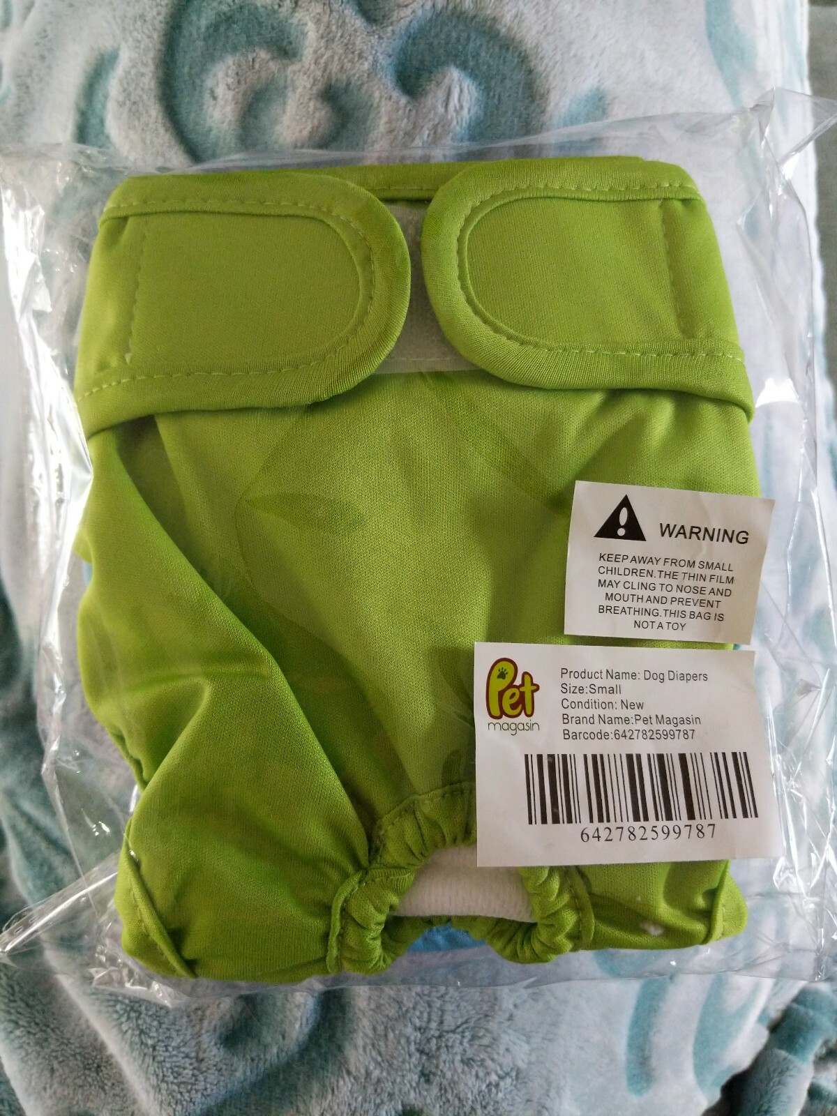 Pet Magasin Reusable Washable Dog Diapers Pack Of 3 Highly Absorbent