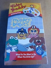 NEW SEALED MUPPET BABIES What do you want to be when you VHS 1999 VIDEO BUDDY