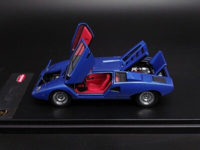 京商MR Lamborghini Countach LP400 完全未開封3 Kyosho MR 1/43 Lamborghini Countach LP400 1978, blue (full