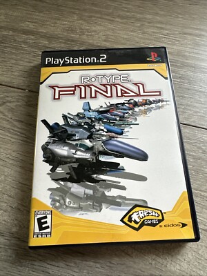 R-type Final PlayStation PS2 Black label  CIB (2004)