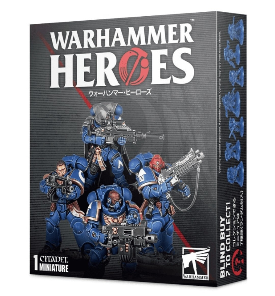 40k Warhammer Heroes. Space Marines Series 4. A | eBay