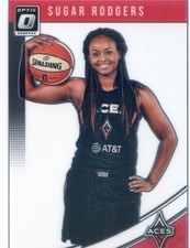 2019 Panini Donruss WNBA Base OPTIC Parallel #15 SUGAR RODGERS ACES