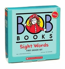Bob Books - Sight Words First Grade Box Set Decodable Phonics Books, Ages 4 and