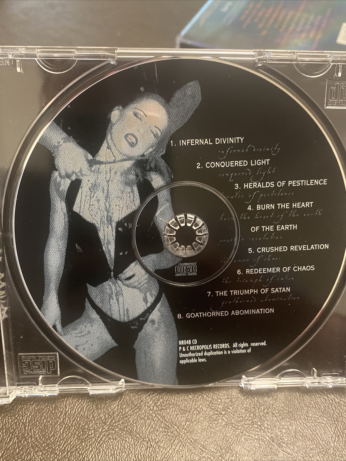 Triumphator &ndash; Wings Of Antichrist CD - 1999 - NECROPOLIS RECORDS &ndash; NRO48