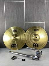 Meinl HCS 14" Hi-Hat Cymbal Pair.  Top And Bottom Are Included Along W/ Stand