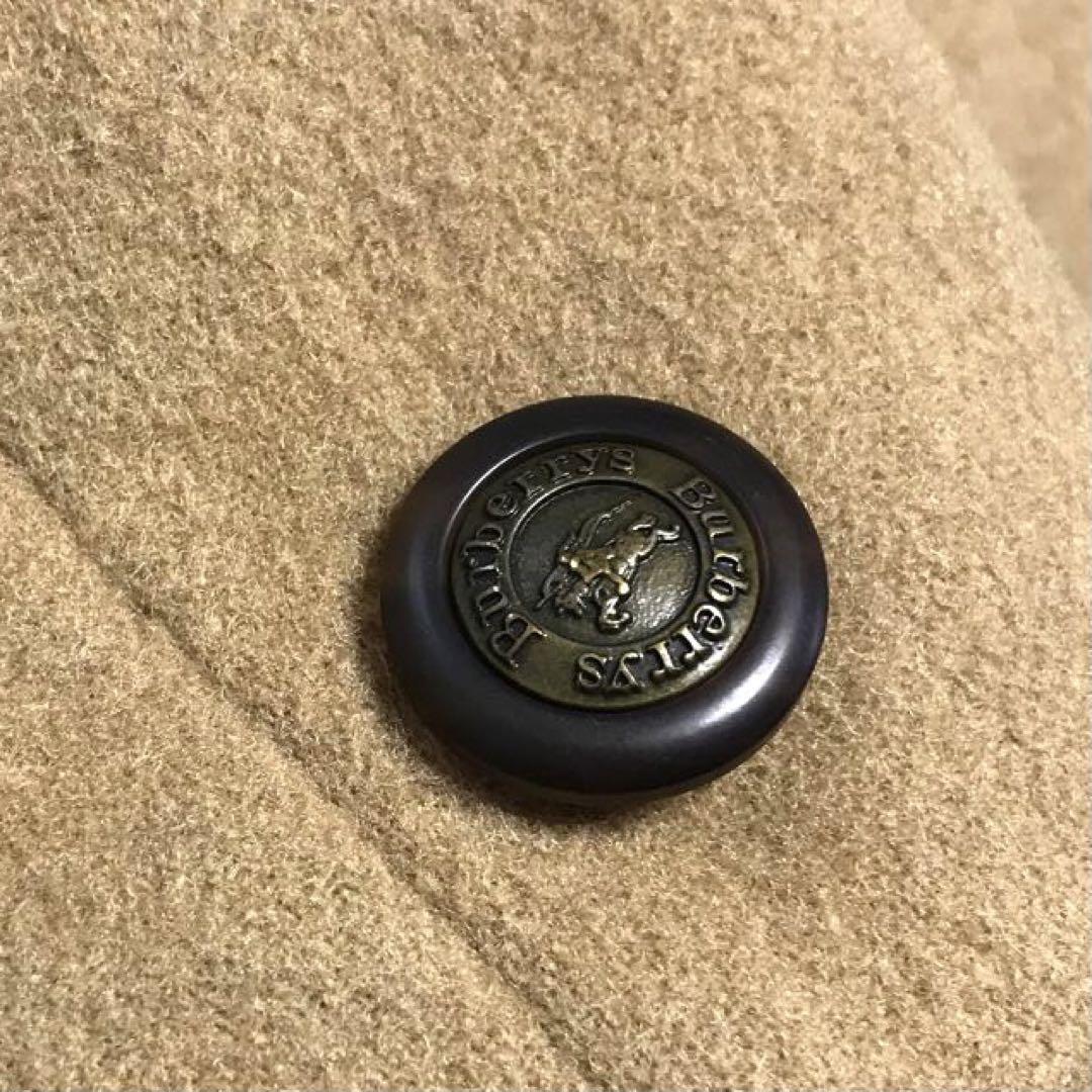 Burberry Belted Coat Nova check Long Sleeves Camel Wool Size S For Women thumbnail 19