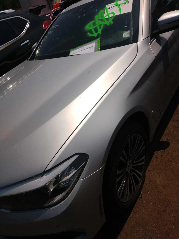 2019 BMW 530I Left Door Mirror Assembly Silver OEM Used 81K Miles NJ25-18742 Foto 3 de 4