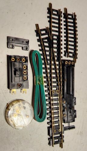 Bachmann HO Brass Remote Control Switch Left-Hand #1767 - Picture 3 of 5